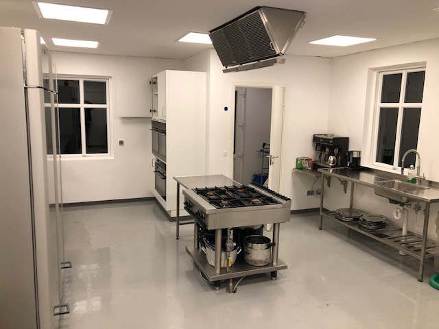 Køkken i Nr. Rind Forsamlingshus