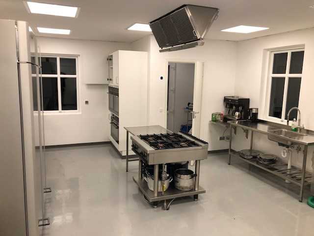 Køkken i Nr. Rind Forsamlingshus